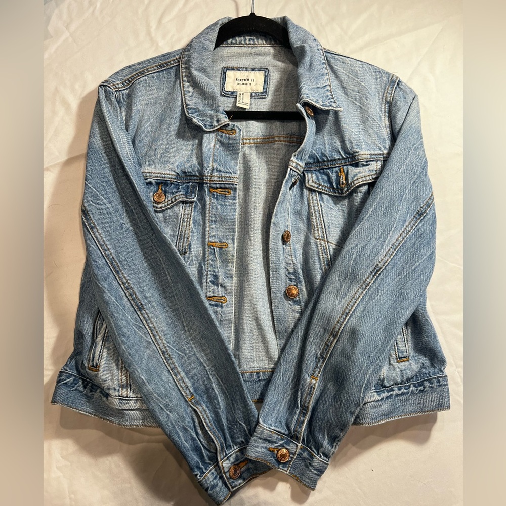 Forever 21, denim jacket, size M